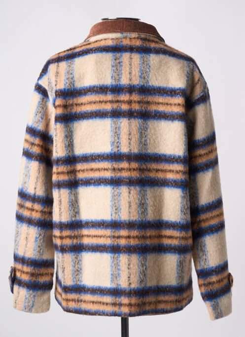 Manteau court beige OBJECT pour femme