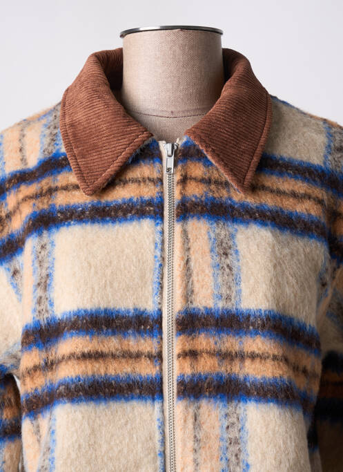 Manteau court beige OBJECT pour femme