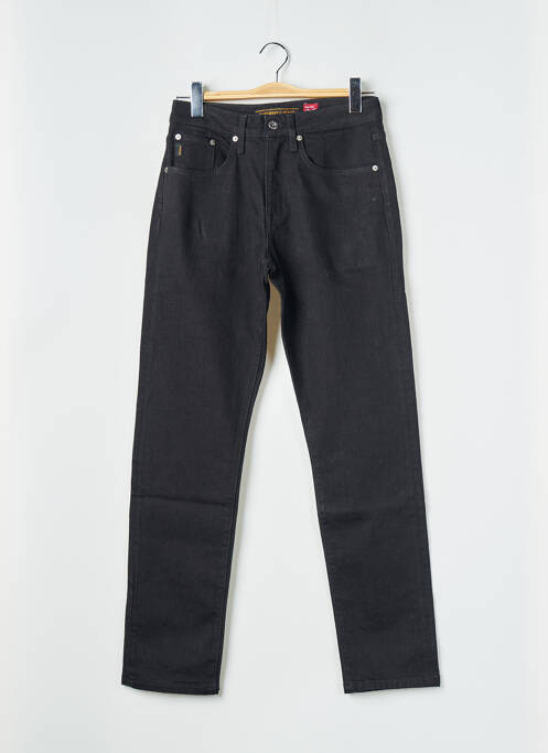 Jeans skinny noir SUPERDRY pour homme