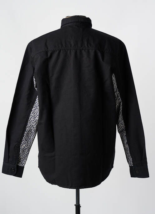 Chemise manches longues noir EDWIN pour homme