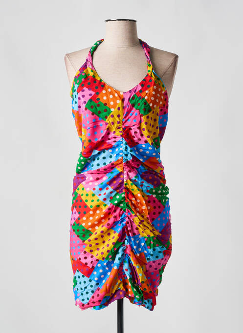 Robe courte multicolore PARISIENNE ET ALORS pour femme