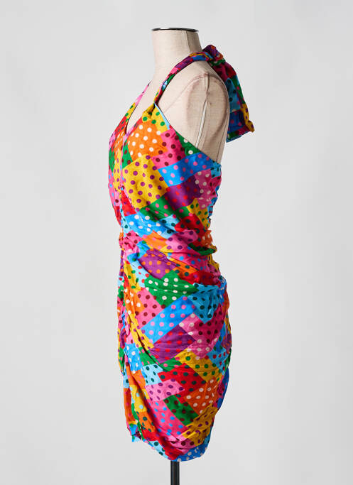 Robe courte multicolore PARISIENNE ET ALORS pour femme