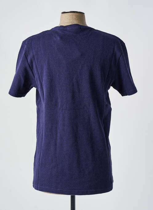 T-shirt bleu OLOW pour homme