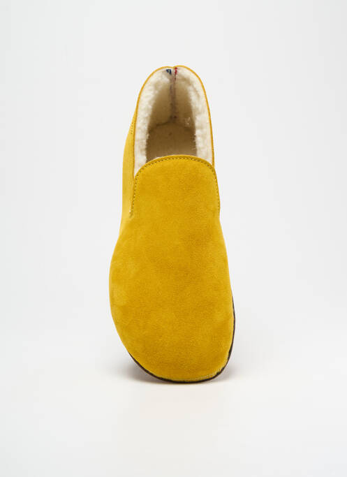 Chaussons/Pantoufles jaune BOSABO pour homme