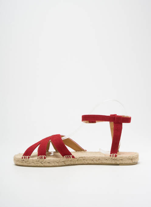 Sandales/Nu pieds rouge CASTANER pour femme