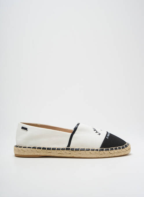 Espadrilles blanc KARL LAGERFELD pour femme