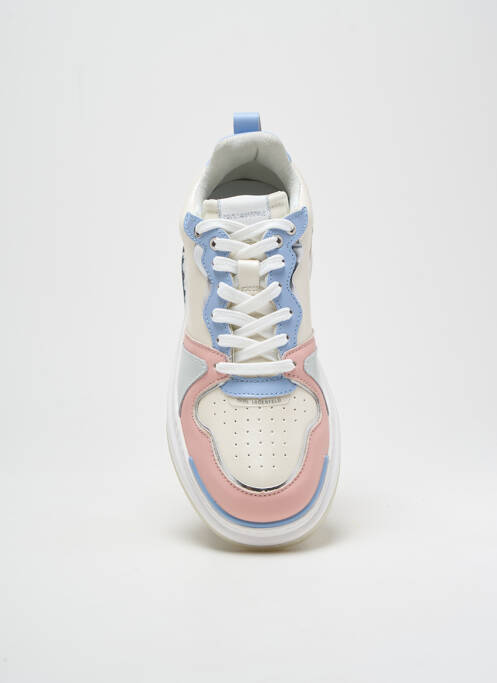 Baskets rose KARL LAGERFELD pour femme
