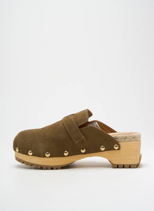Mules/Sabots kaki SEE BY CHLOÉ pour femme