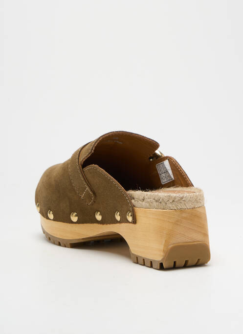 Mules/Sabots kaki SEE BY CHLOÉ pour femme