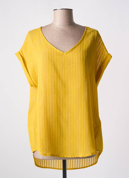 Top jaune PLEASE pour femme