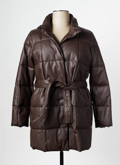 Doudoune marron PERSONA BY MARINA RINALDI pour femme