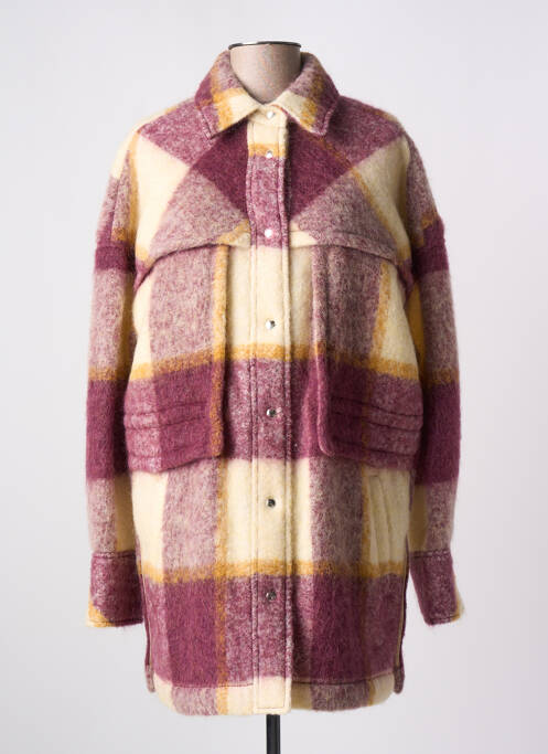 Manteau long violet IRO pour femme