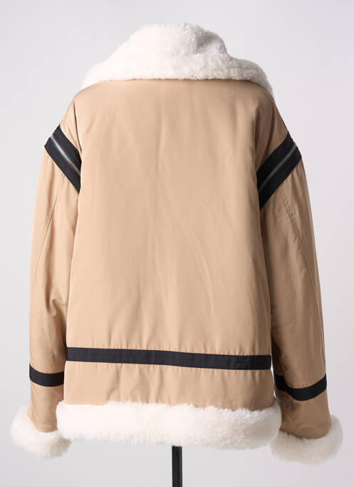 Manteau long beige KARL LAGERFELD pour femme