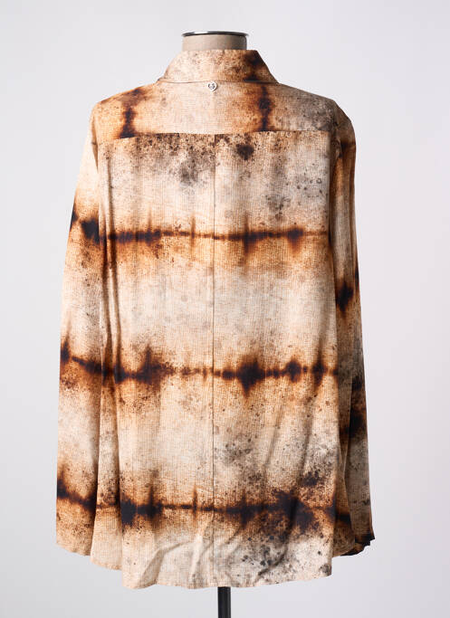 Chemisier beige PLEASE pour femme