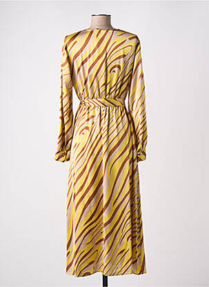Robe mi-longue jaune PENNYBLACK femme