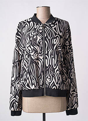 Blouson noir PLEASE femme