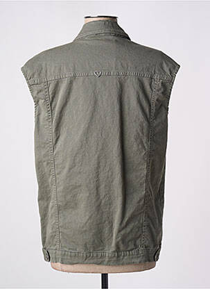 Veste en jean vert PLEASE femme