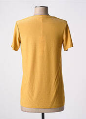 T-shirt orange PLEASE pour femme seconde vue