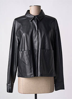 Veste simili cuir noir MAX&CO. femme