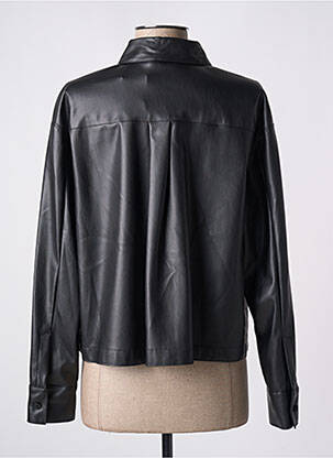 Veste simili cuir noir MAX&CO. femme