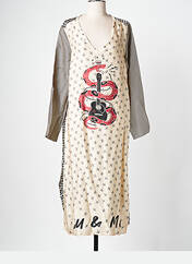 Robe longue beige SAK'S pour femme seconde vue