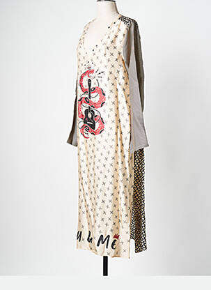Robe longue beige SACK'S femme