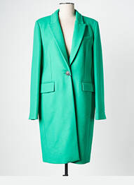 Manteau long vert TWINSET femme