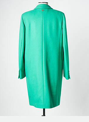 Manteau long vert TWINSET femme