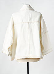 Veste en jean blanc OOF WEAR pour femme seconde vue