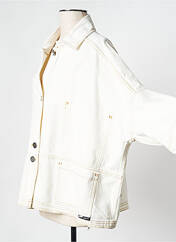 Veste en jean blanc OOF WEAR pour femme seconde vue