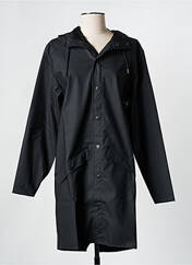 Trench noir RAINS pour homme seconde vue