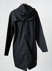 Trench noir RAINS pour homme seconde vue
