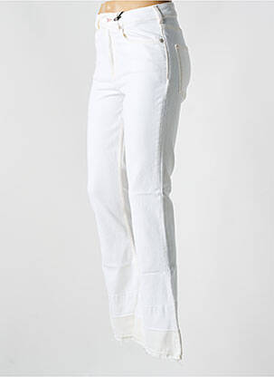 Jeans bootcut blanc SCOTCH & SODA femme