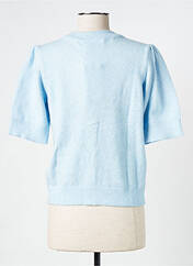 Gilet manches courtes bleu VILA pour femme seconde vue