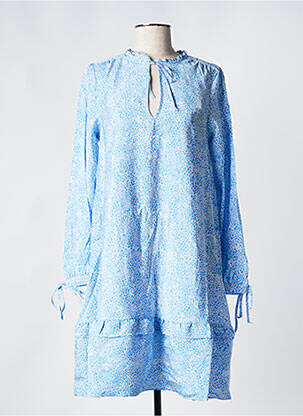 Robe courte bleu SCOTCH & SODA femme