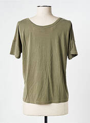 T-shirt kaki VILA pour femme seconde vue
