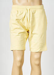 Short jaune SELECTED pour homme seconde vue