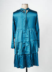 Robe mi-longue bleu MAMALICIOUS pour femme seconde vue