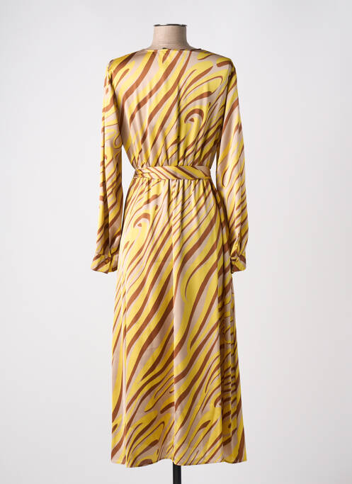 Robe mi-longue jaune PENNYBLACK femme