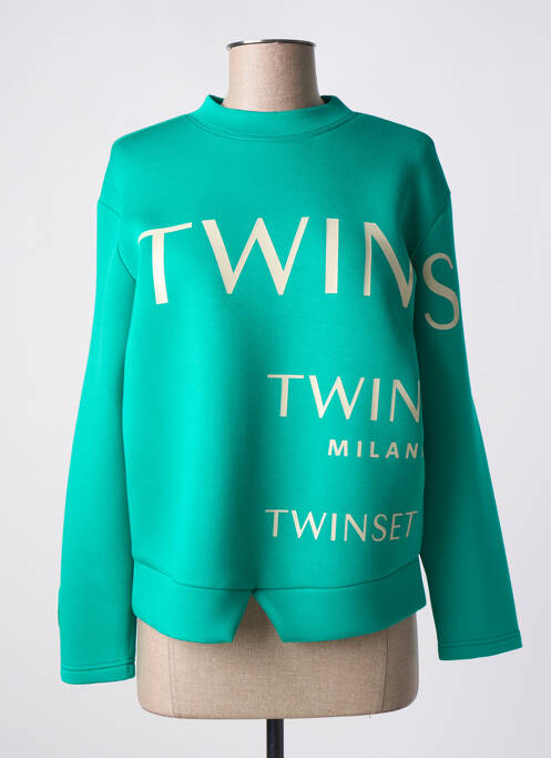 Sweat-shirt vert TWINSET pour femme