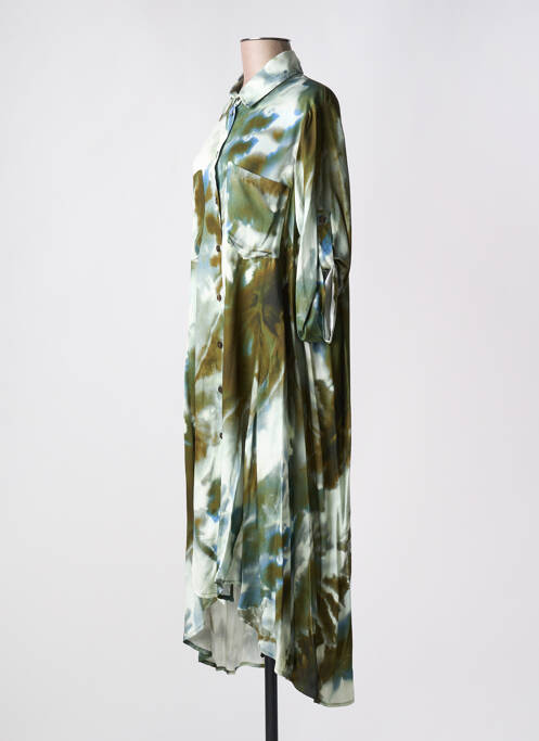 Robe longue vert PLEASE pour femme