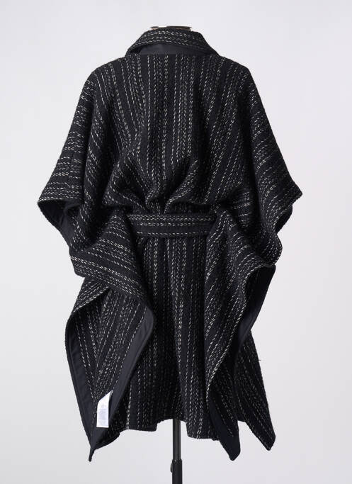 Poncho noir IRO pour femme