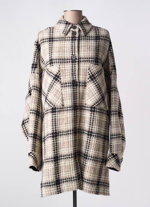 Manteau long beige IRO pour femme