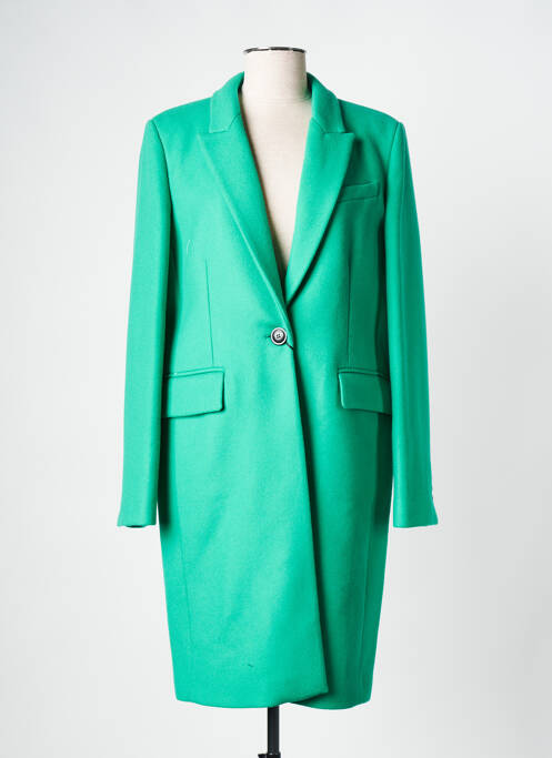 Manteau long vert TWINSET pour femme