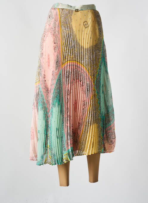 Jupe mi-longue rose TWINSET pour femme