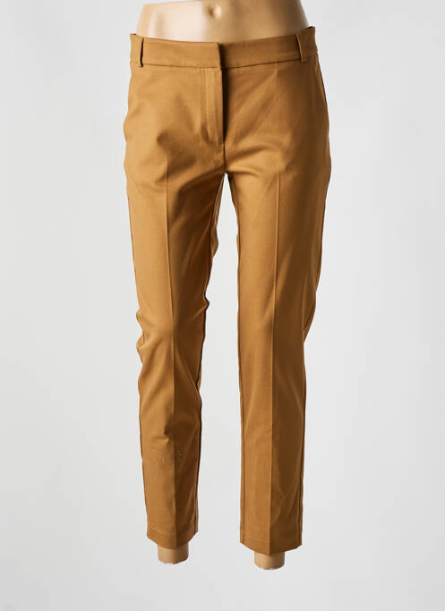Pantalon droit marron LA PETITE FRANCAISE pour femme