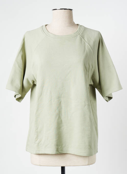 Sweat-shirt beige MOSS COPENHAGEN femme