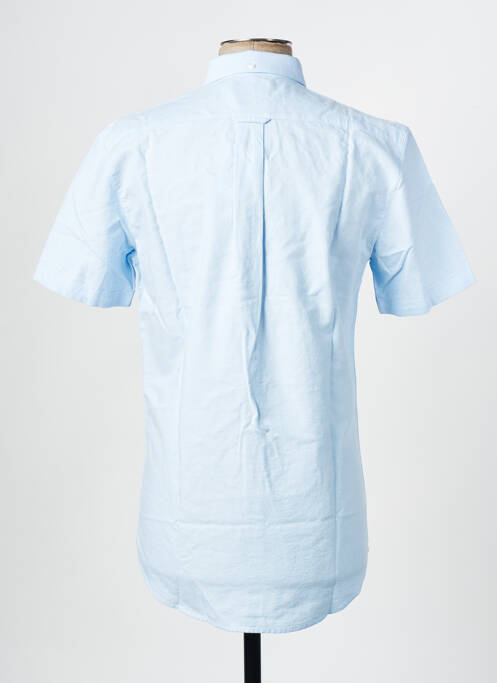 Chemise manches courtes bleu FARAH pour homme