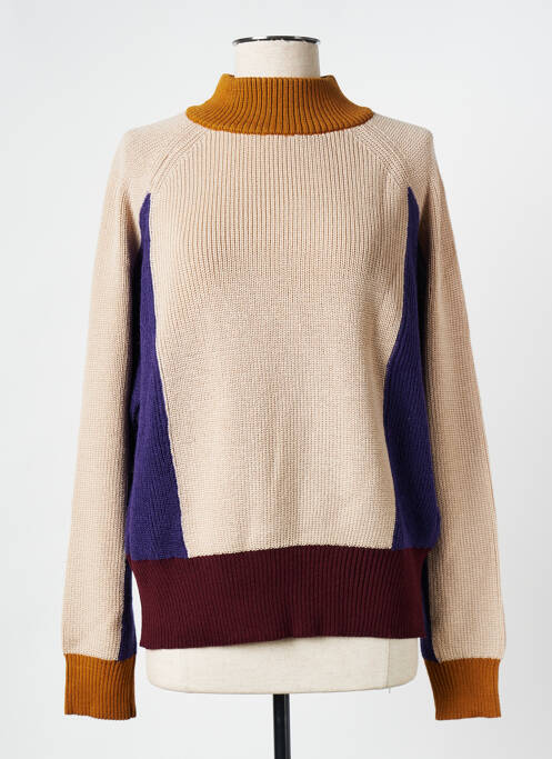 Pull jaune MAPOESIE pour femme