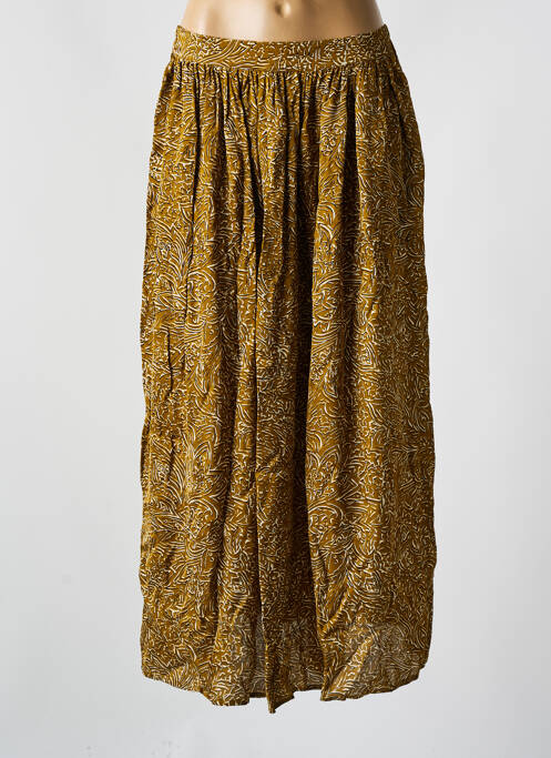Jupe longue marron DIEGA pour femme